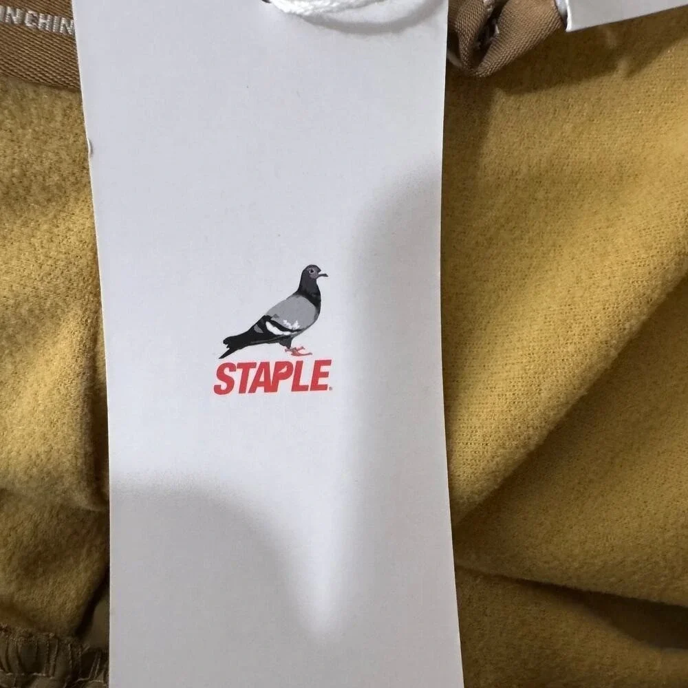 Staple Pigeon Mens Khaki Colorblock Ripstop Cargo Pants XL NWT Streetwear Belted